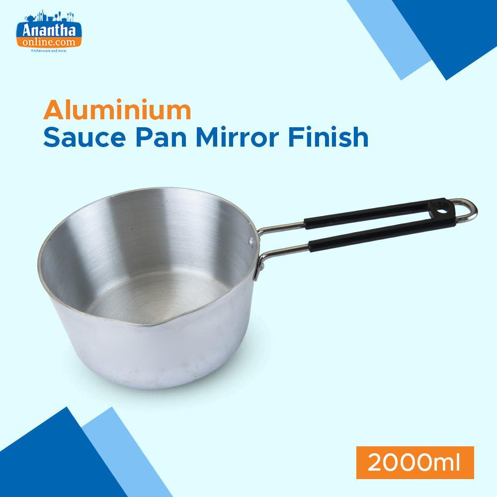 AL MIRROR FINISH MILK PAN SS/H - 12